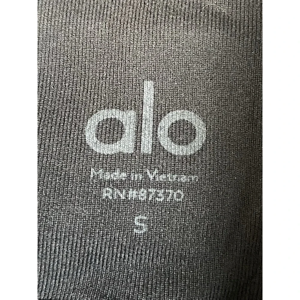 ALO Yoga Women's Flutter LEGGINGS Size S HIGH WAIST Bootcut FLARE Full Length